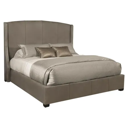 COOPER LEATHER SHELTER BED QUEEN