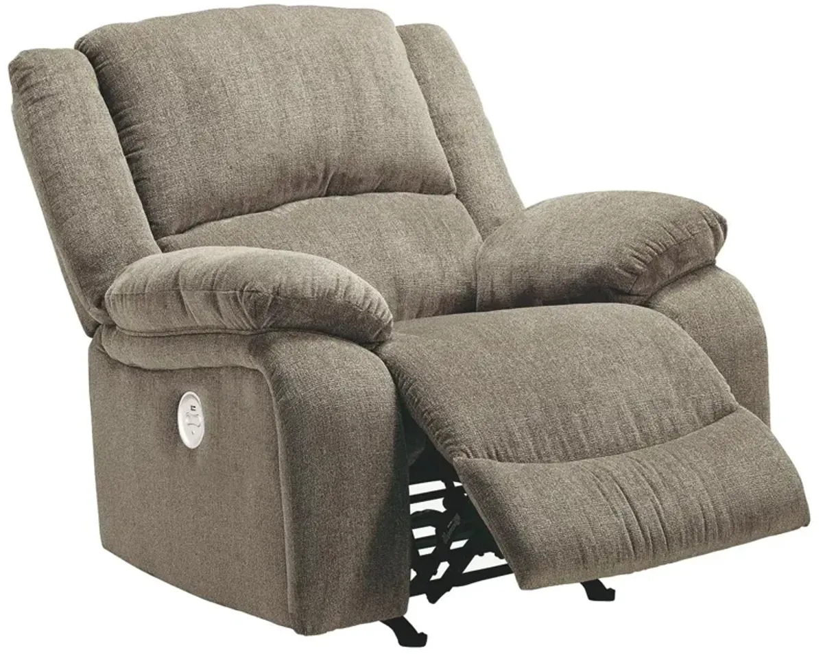 Ashley Draycoll Pewter Power Rocker Recliner