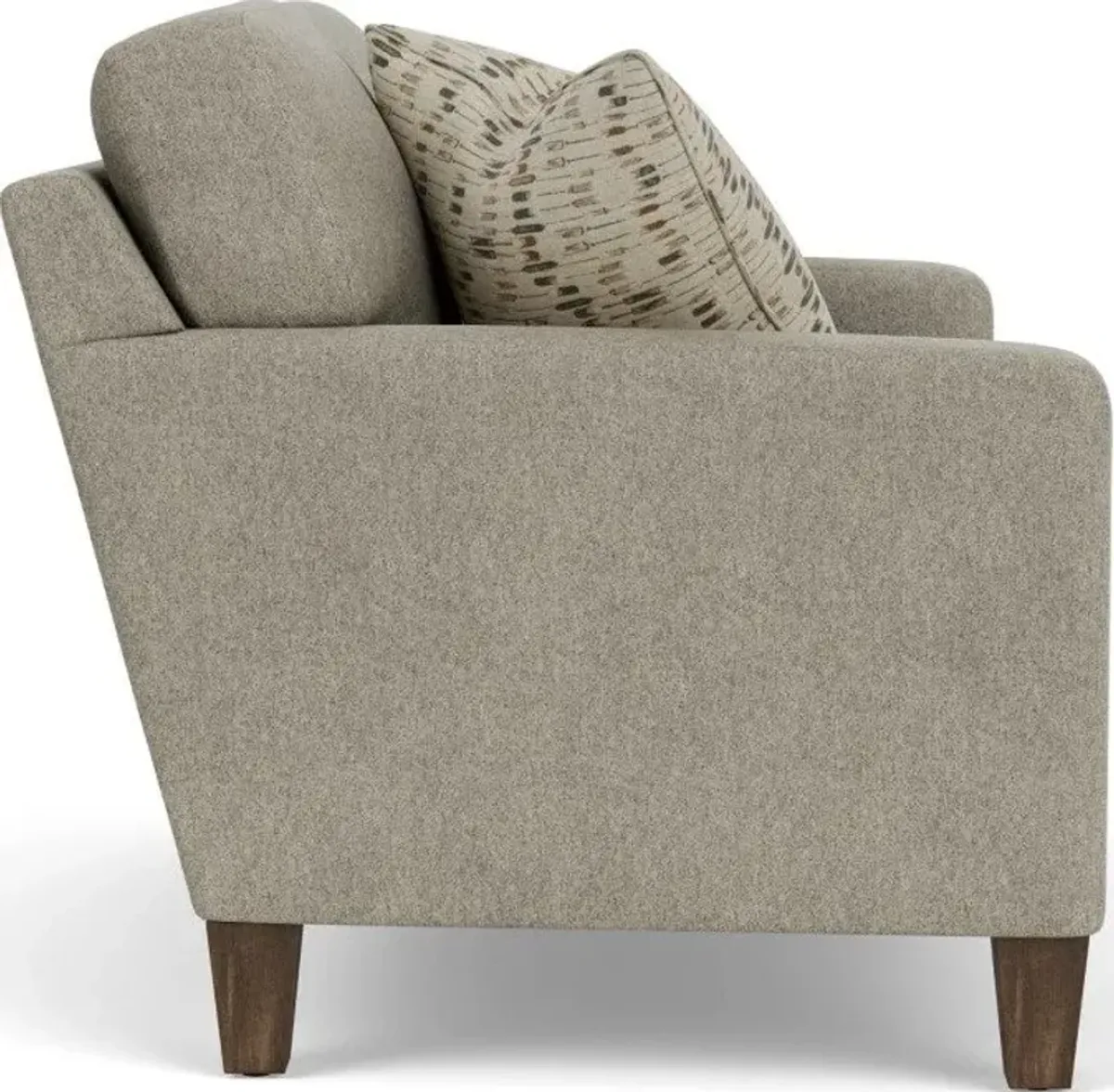 Flexsteel South Haven Silver Pebble Loveseat