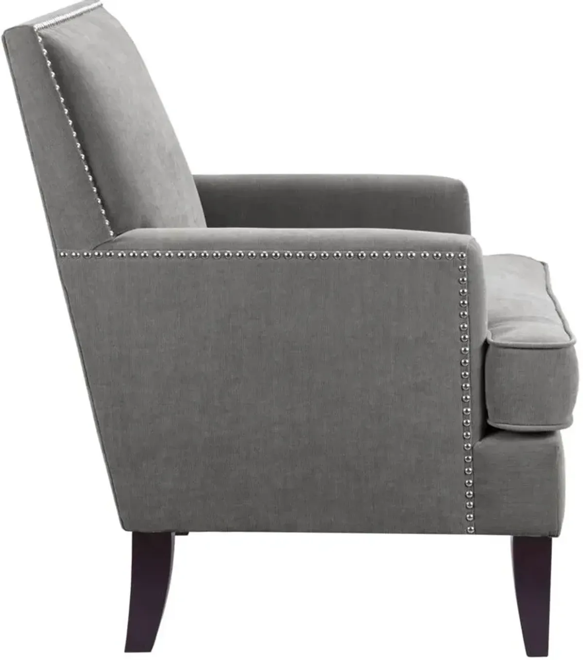 Olliix Madison Park Grey Colton Track Arm Club Chair