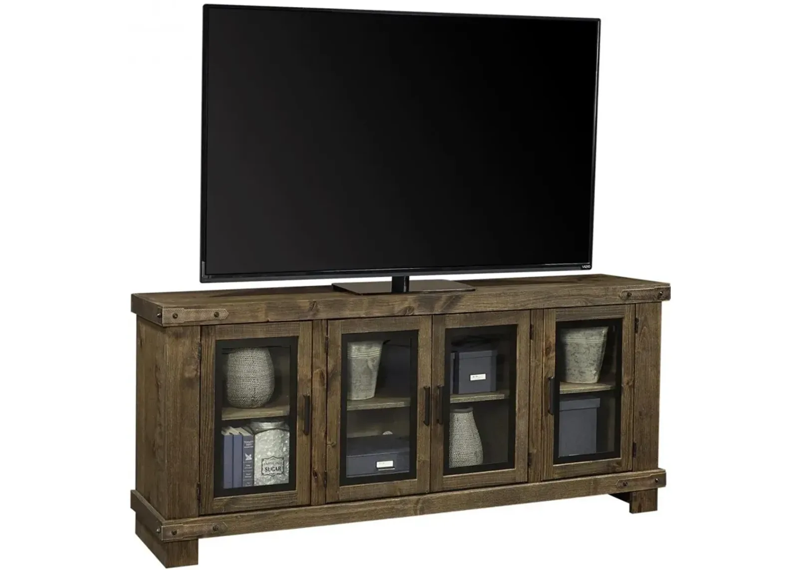 Aspenhome Sawyer Brindle TV Stand Console & Hutch