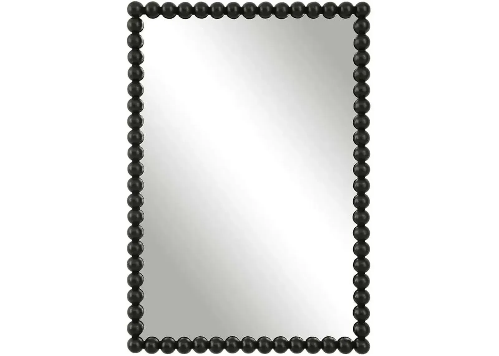 Uttermost Serna Black Vanity Mirror