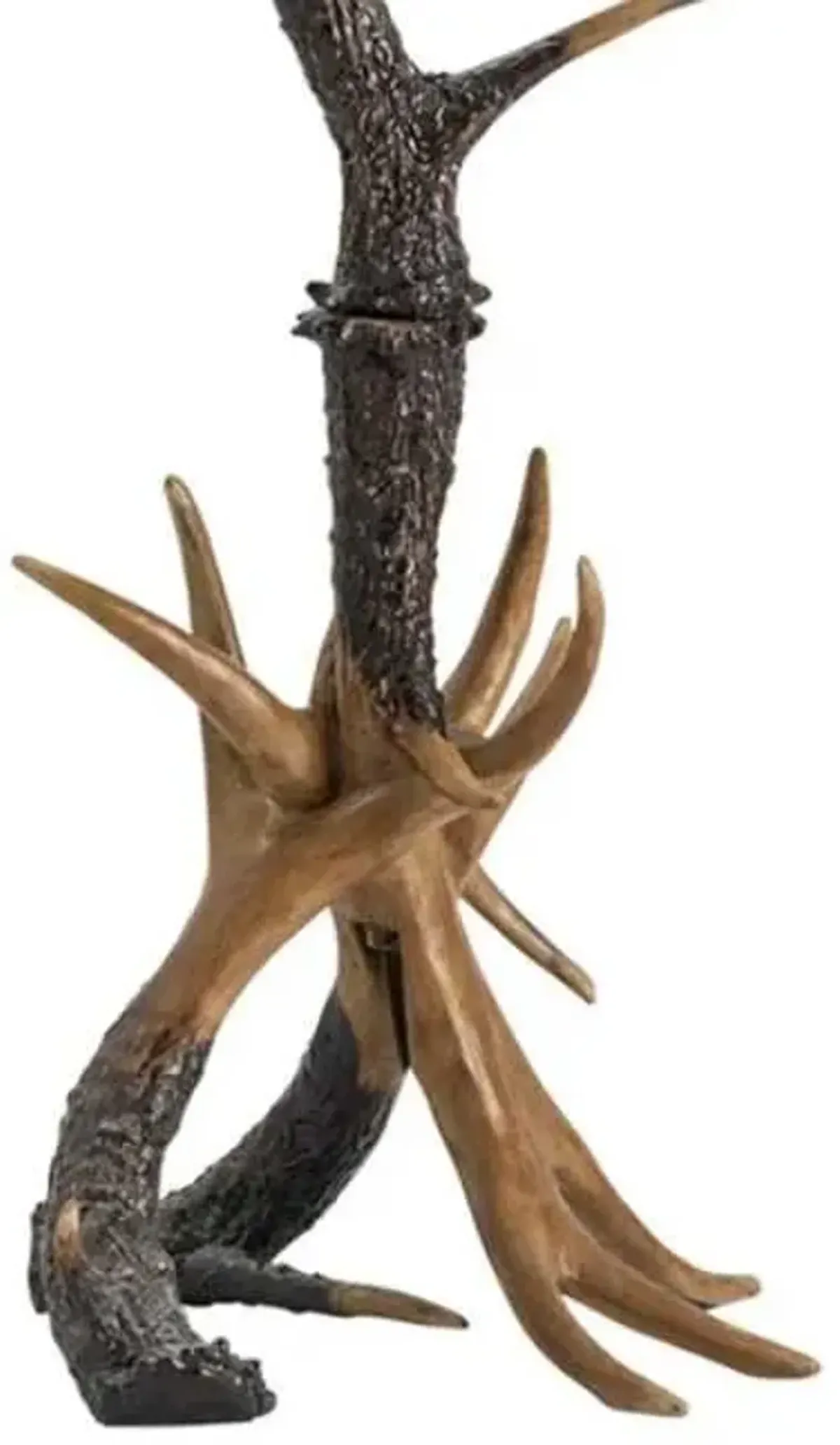 Crestview Trophy Natural Antler Floor Lamp