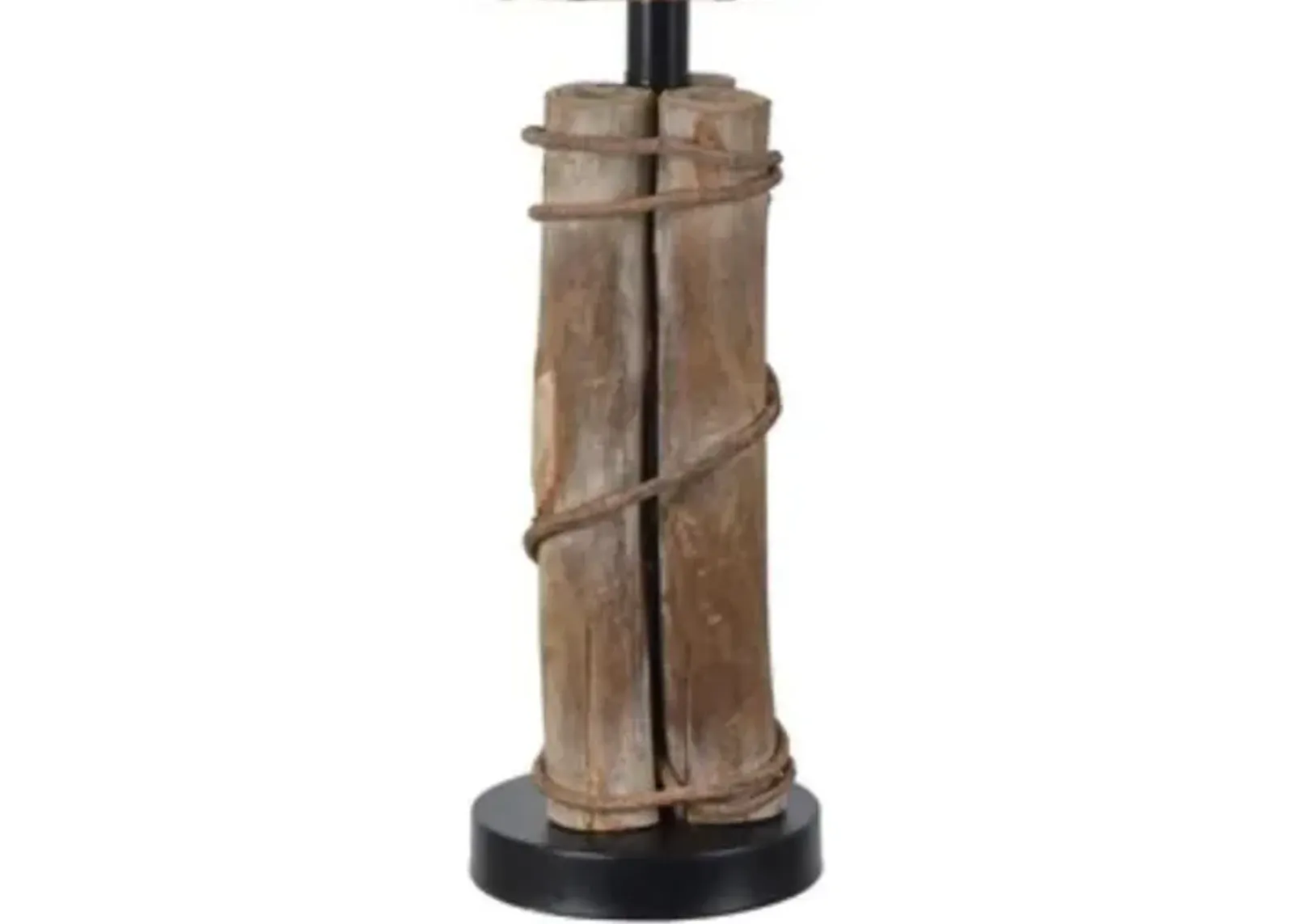 Crestview Bear Walk Black/Brown Table Lamp