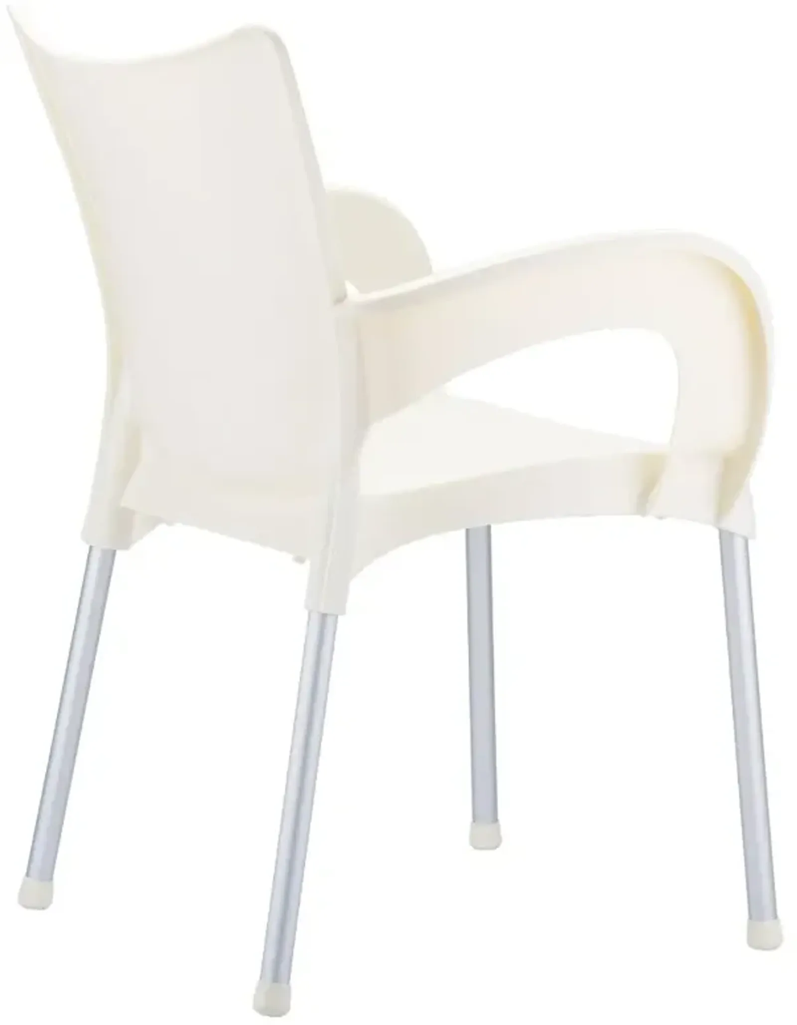 Compamia Romeo Resin Dining Arm Chair Beige