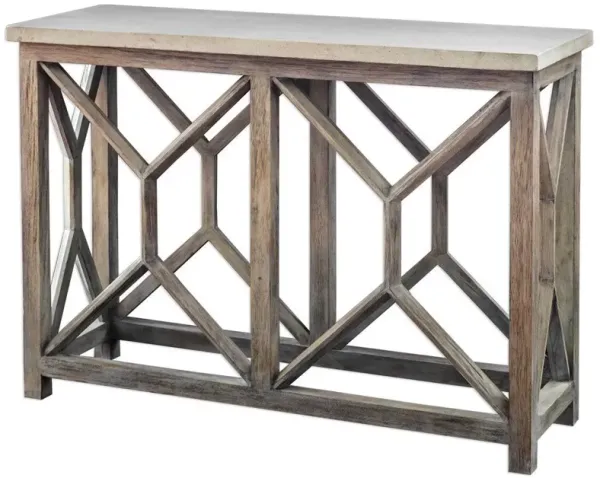 Uttermost Catali Ivory Console Table