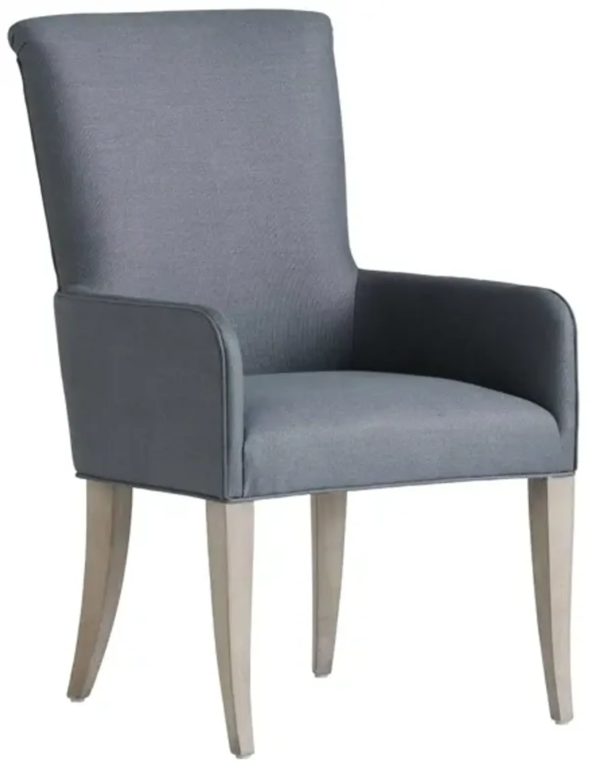 Barclay Butera by Lexington Malibu Sierra Upholstered Dining Armchair in Navy