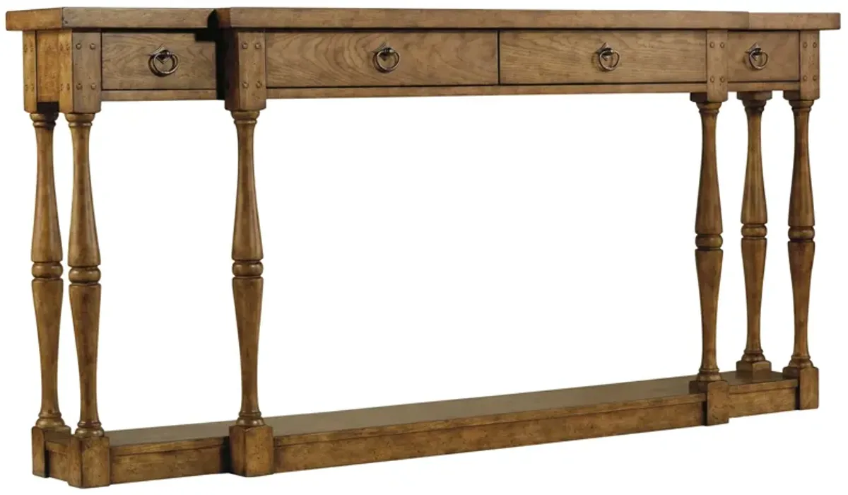 Hooker Furniture Sanctuary 4-Drawer Thin Drift Console Table