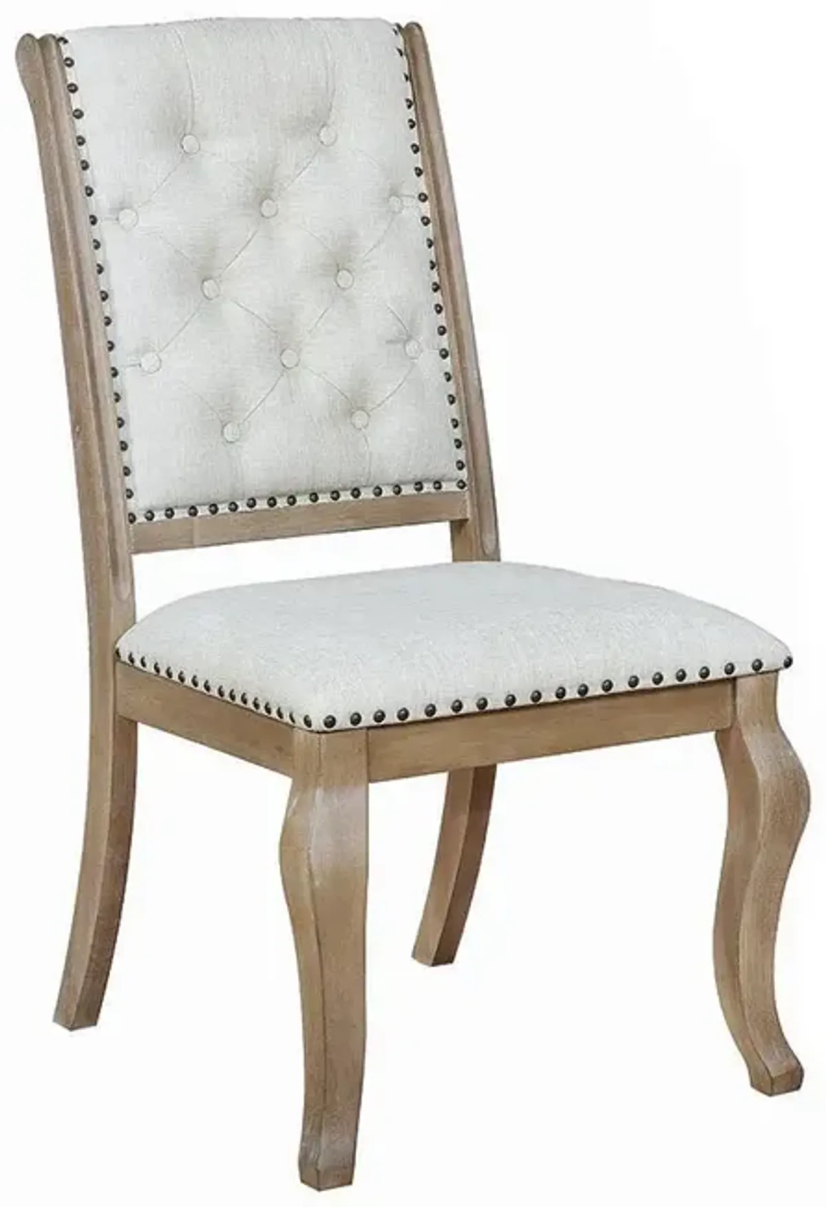 Coaster Brockway Upholstered Dining Chair Barley Brown