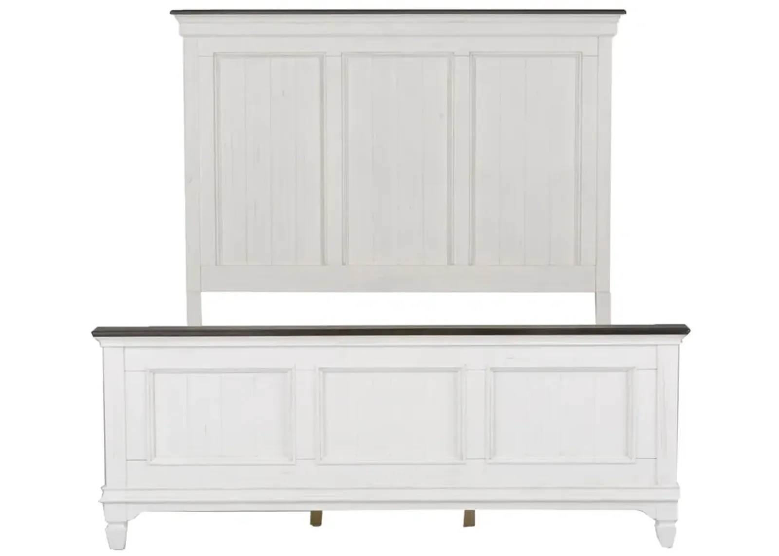 Liberty Furniture Complete Queen Bedroom Set Panel Bed, Dresser, Mirror, Chest & Nightstand Allyson Park