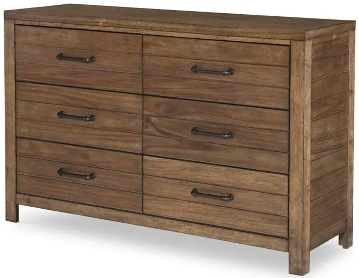 Legacy Classic Kids/Teens Summer Camp Brown Dresser