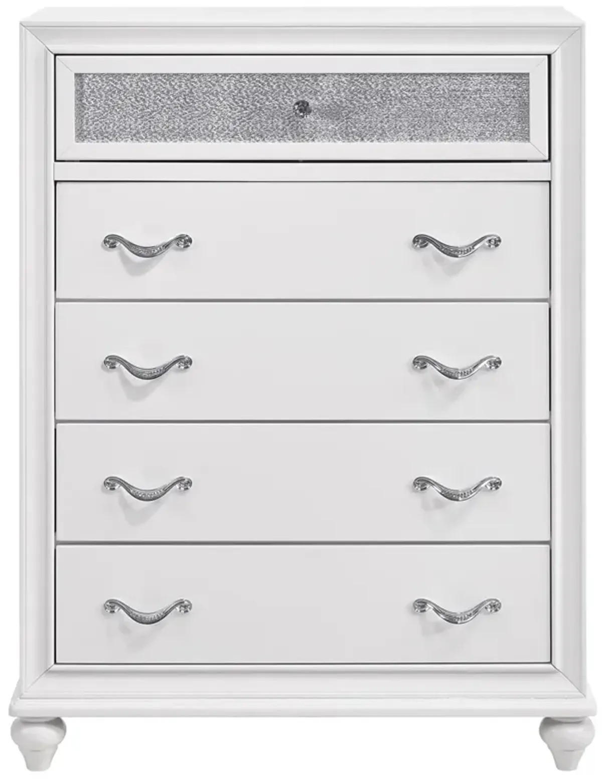 Coaster Barzini 5-Drawer Bedroom Chest White