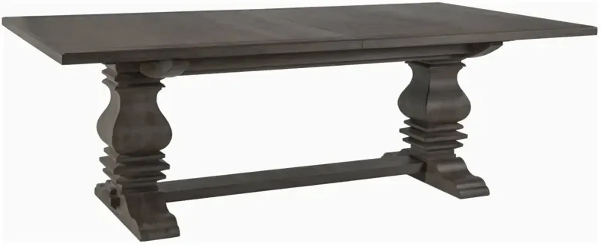 Artistica Home by Lexington Cohesion Program Axiom 88 Inch Rectangular Wood Dining Table Dark Brown