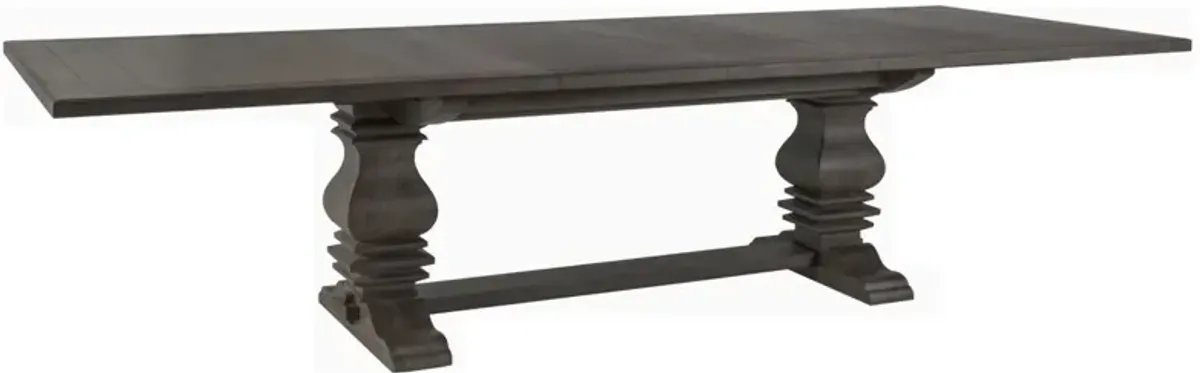 Artistica Home by Lexington Cohesion Program Axiom 88 Inch Rectangular Wood Dining Table Dark Brown