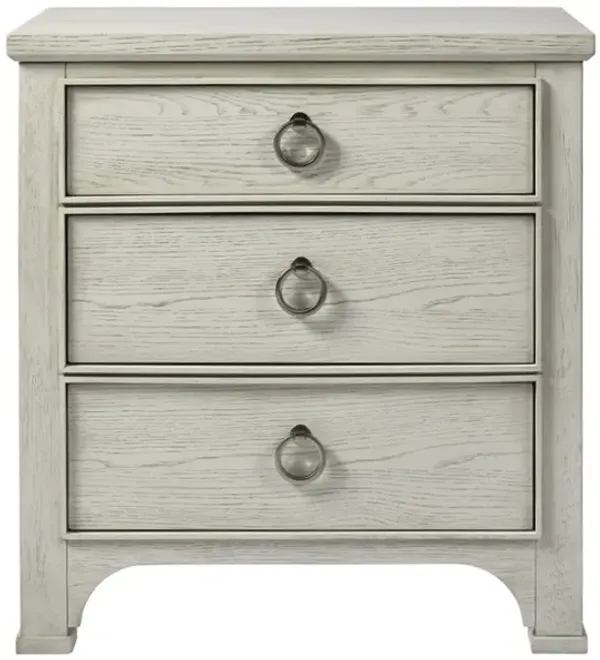 Universal Escape 3-Drawer Nightstand Sandbar Finish