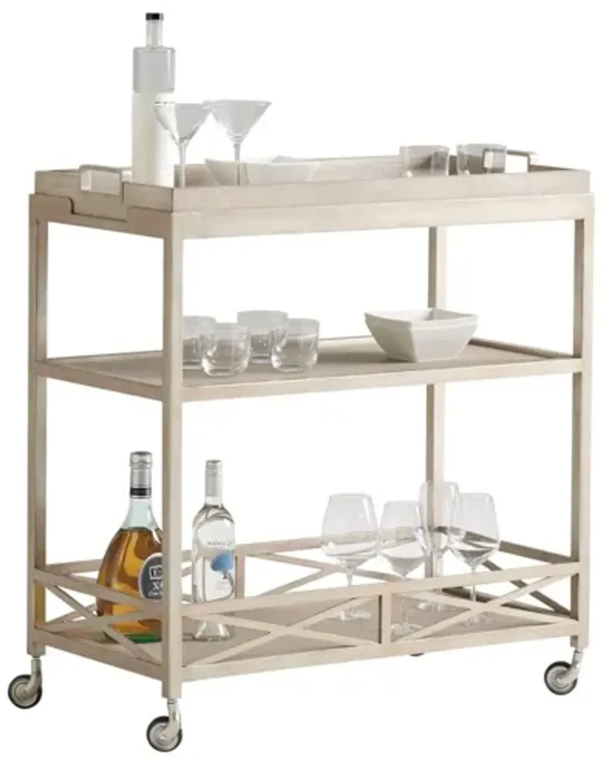 Barclay Butera by Lexington Malibu Bar Cart