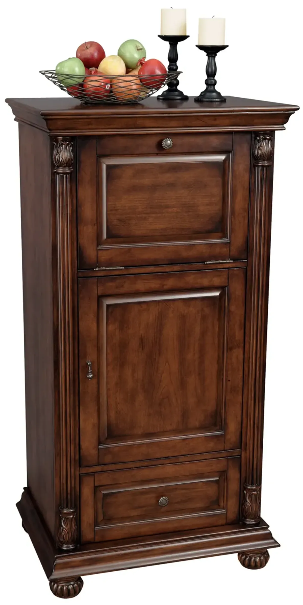 Howard Miller Cognac Wine Cabinet