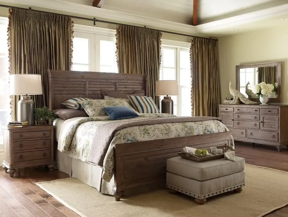 Kincaid Shelter Bed Weatherford Heather King Headboard