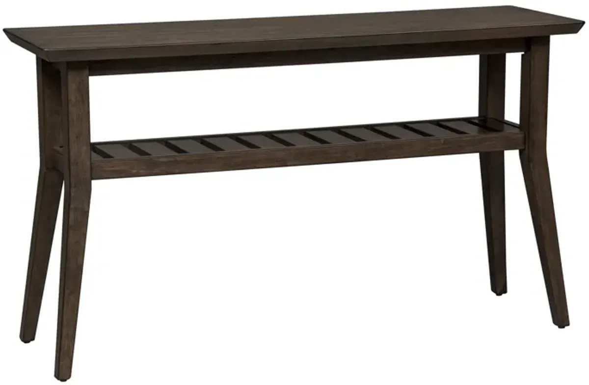 Liberty Furniture Ventura Blvd Bronze Spice Sofa Table