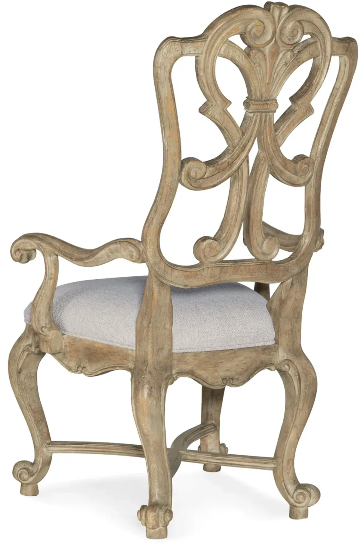 Hooker Furniture Castella Wood Back Armchair