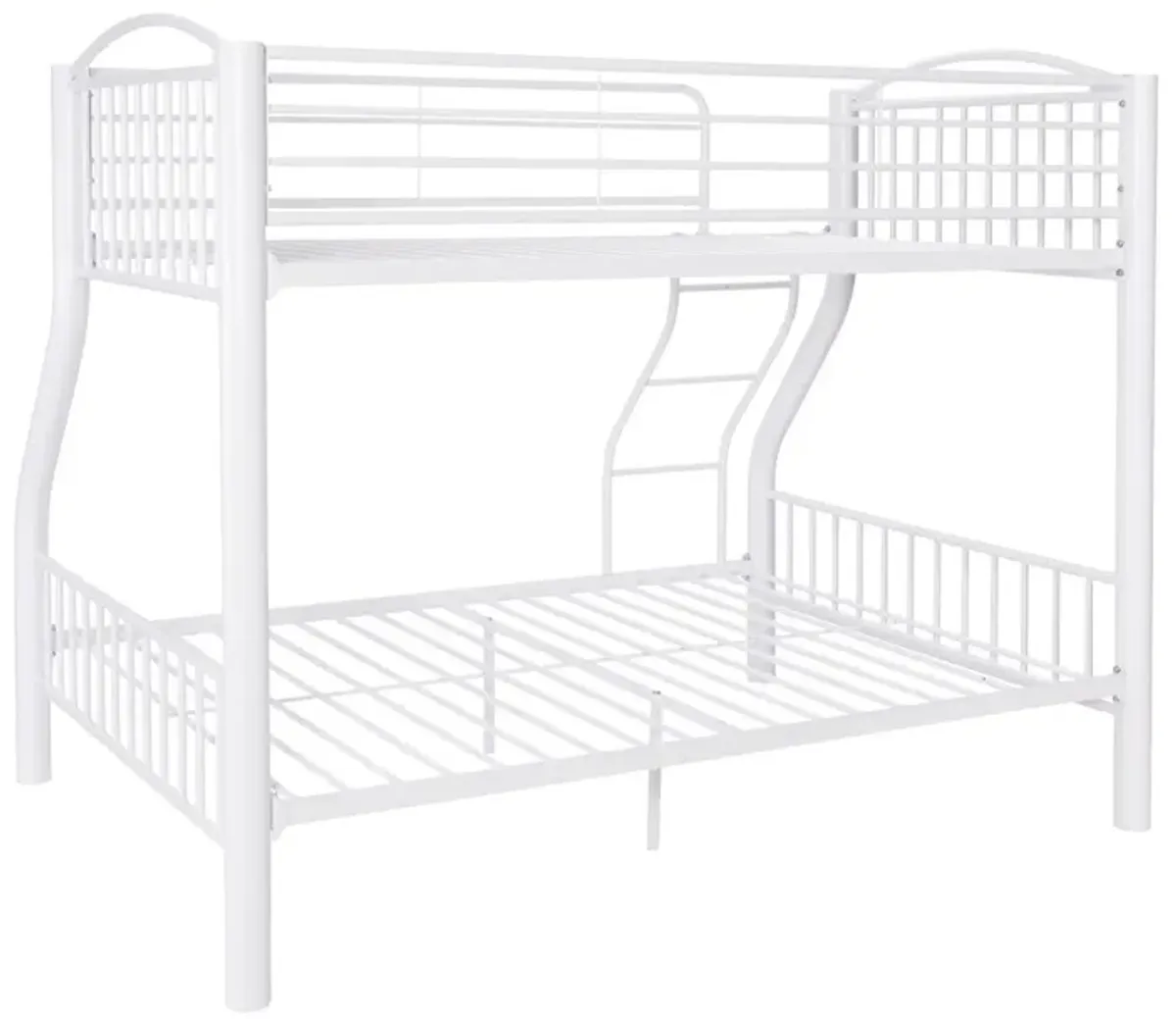 Powell Heavy Metal Twin Full Bunk Bed