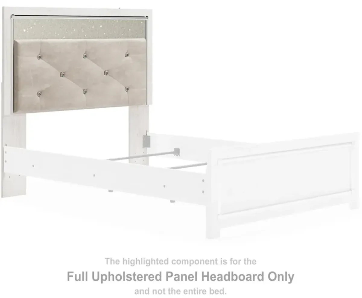 Ashley Altyra Upholstered Panel White Full Headboard