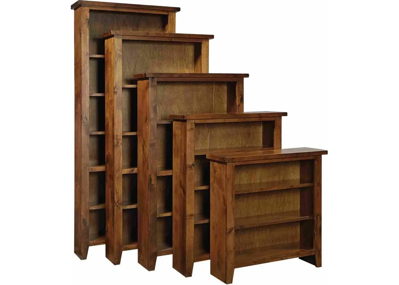 ALDER GROVE FRUITWOOD 36 INCH BOOKCASE