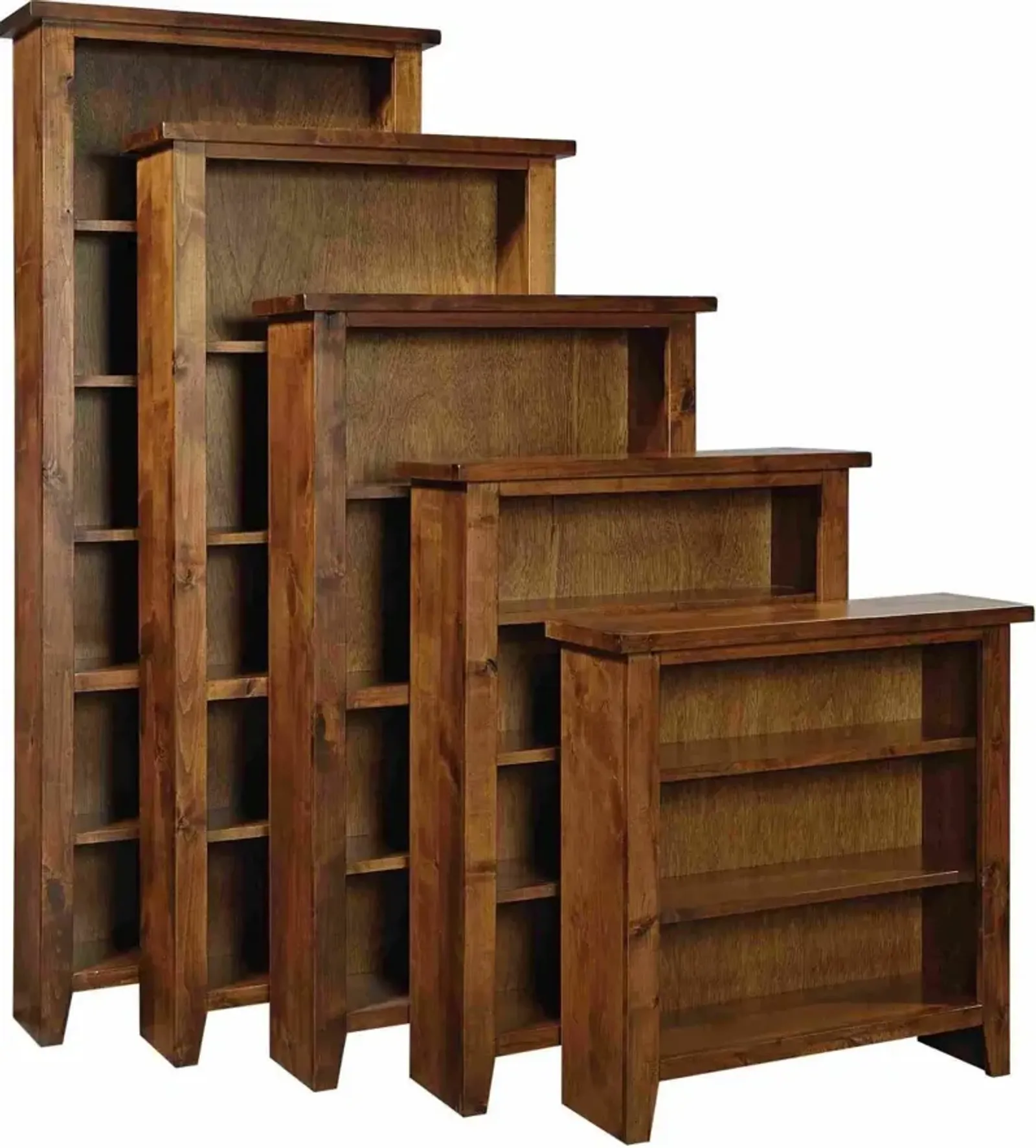 Aspenhome Alder Grove Fruitwood 36 Inch Bookcase