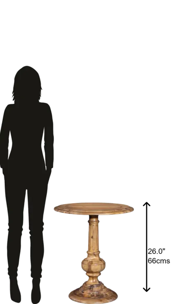 Hekman Chairside End Table Natural Wellington Hall
