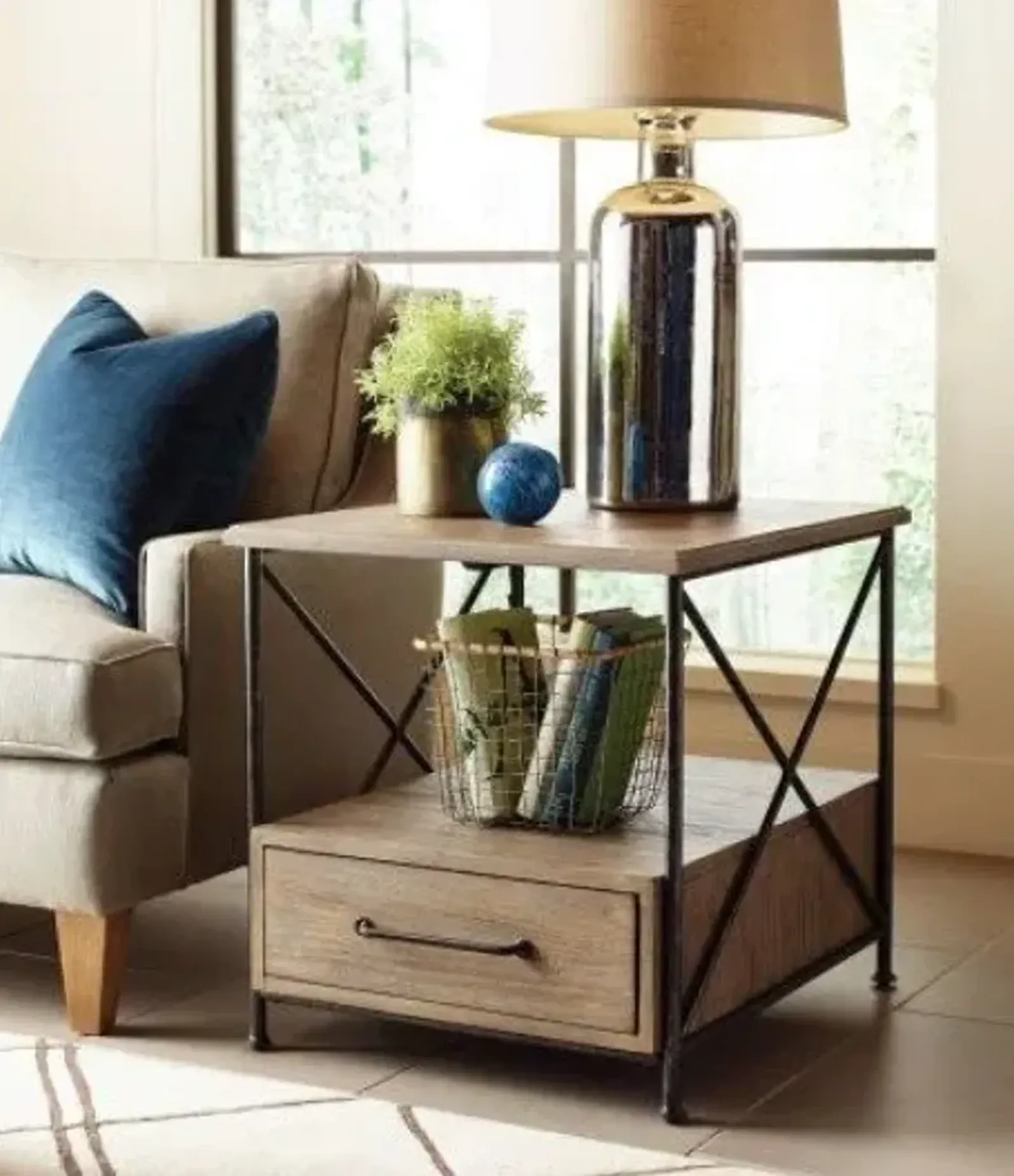 Kincaid End Table Modern Forge