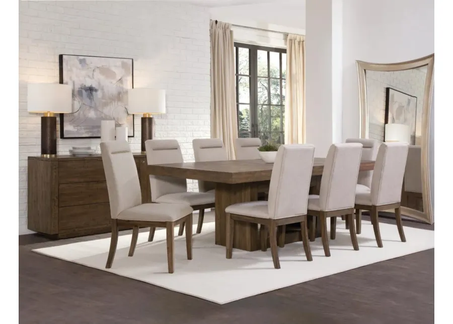 5 PIECE GARLAND TABLE + 4 SIDE CHAIRS