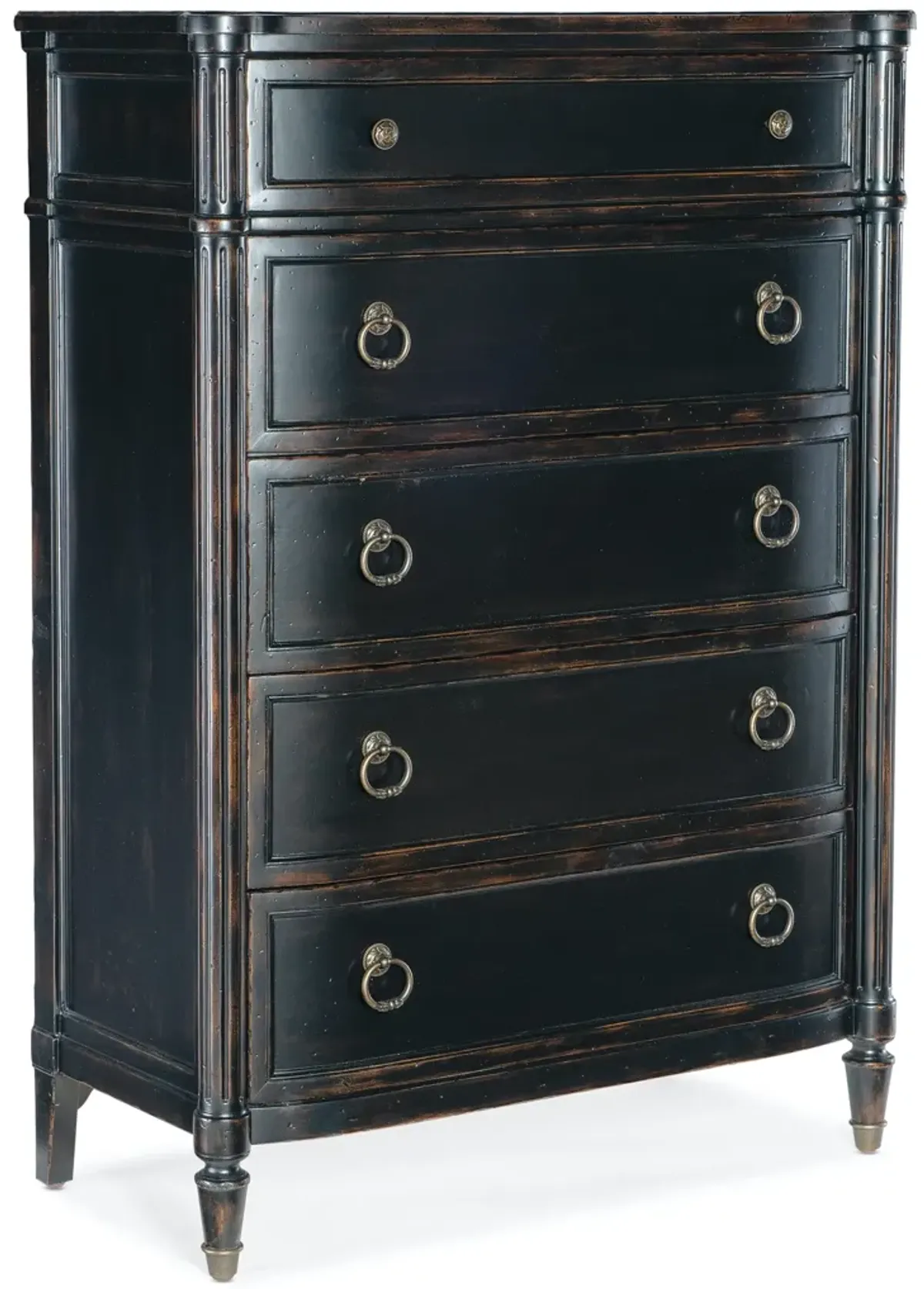 Hooker Furniture Charleston Black 5-Drawer Chest