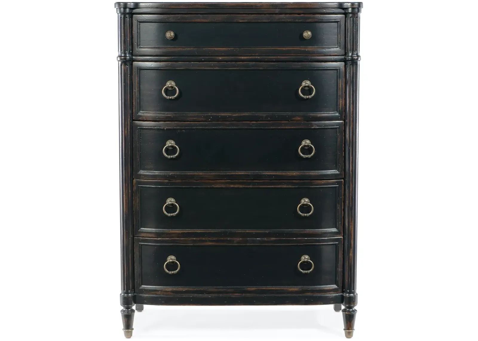 Hooker Furniture Charleston Black 5-Drawer Chest