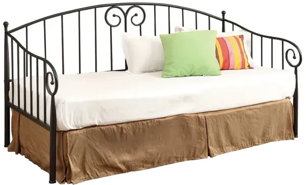 Coaster Grover Metal Twin Daybed Black
