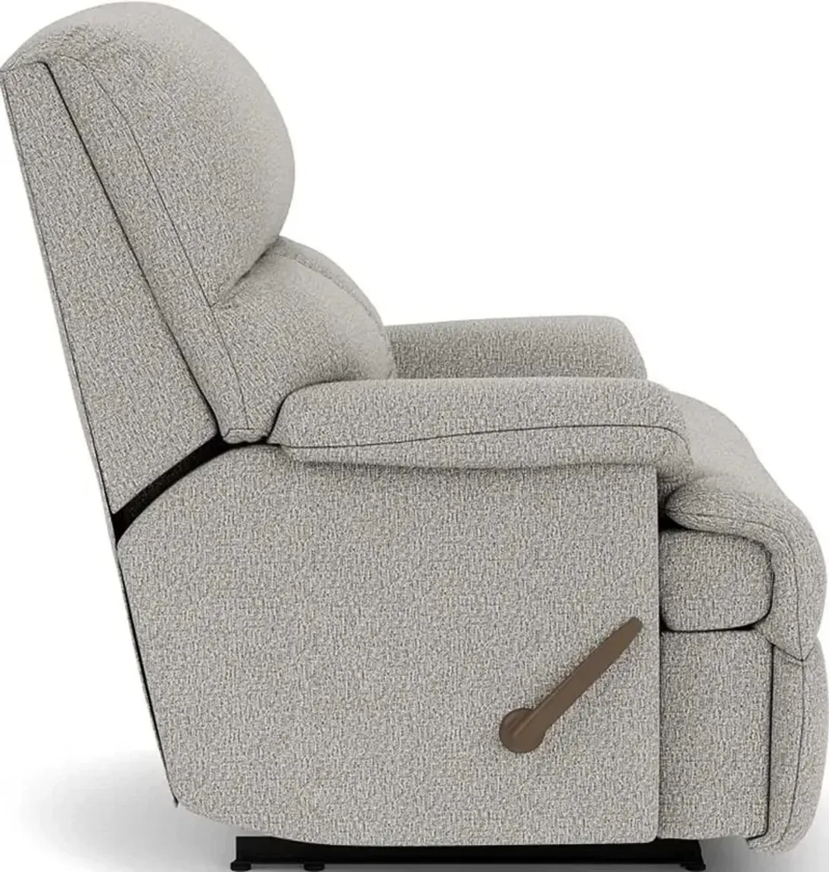 Flexsteel Triton Silver Spray Manual Recliner