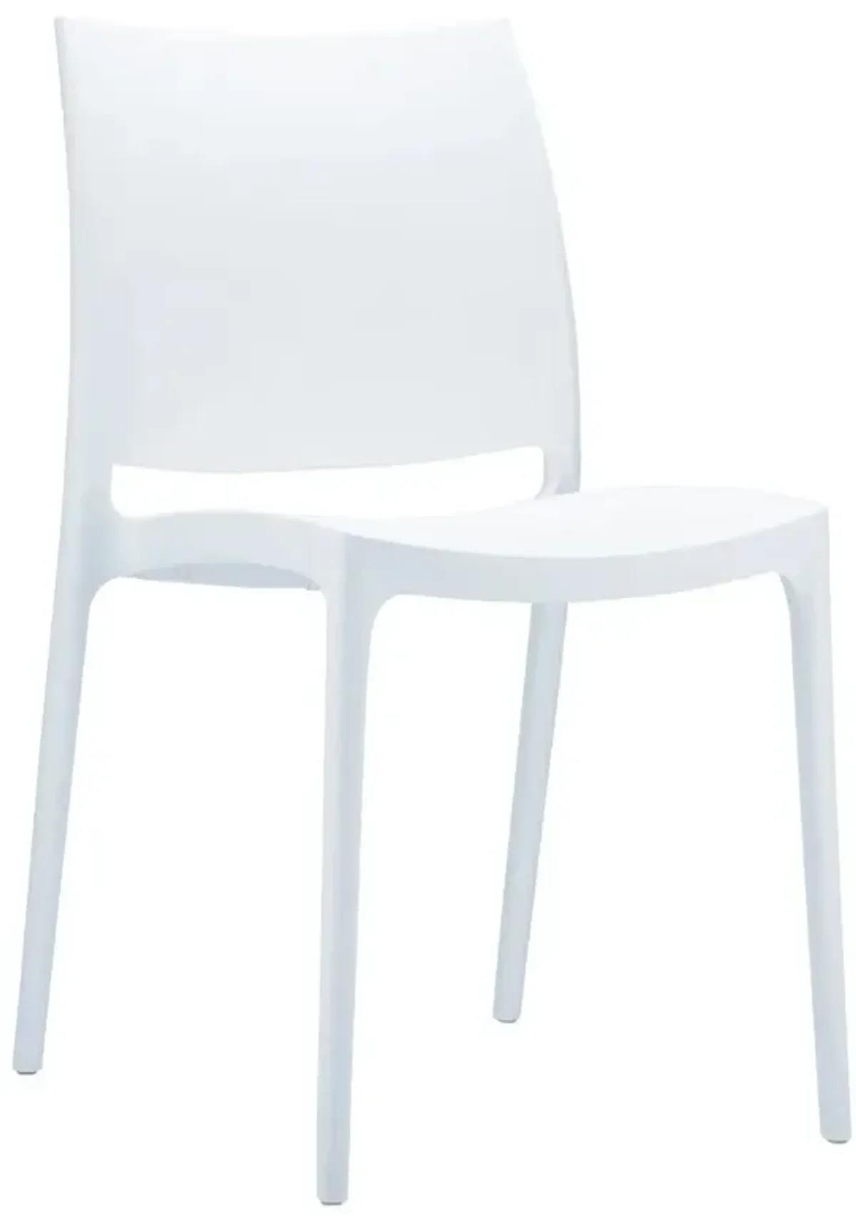 Compamia Maya Dining Set with 2 Chairs White