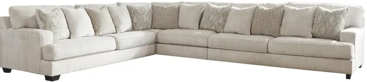 Ashley Rawcliffe 4-Piece Parchment Sectional