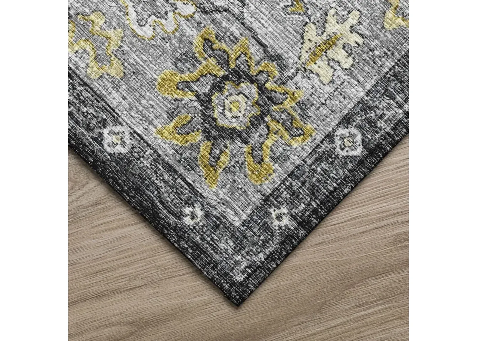 Dalyn Regal Midnight Floral Elegance 5'X8' Area Rug