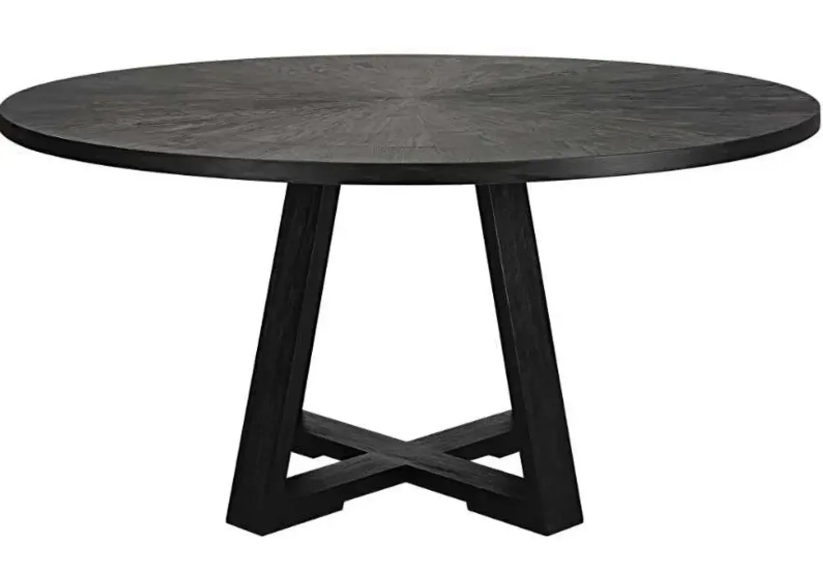 Uttermost Gidran Round Black Dining Table