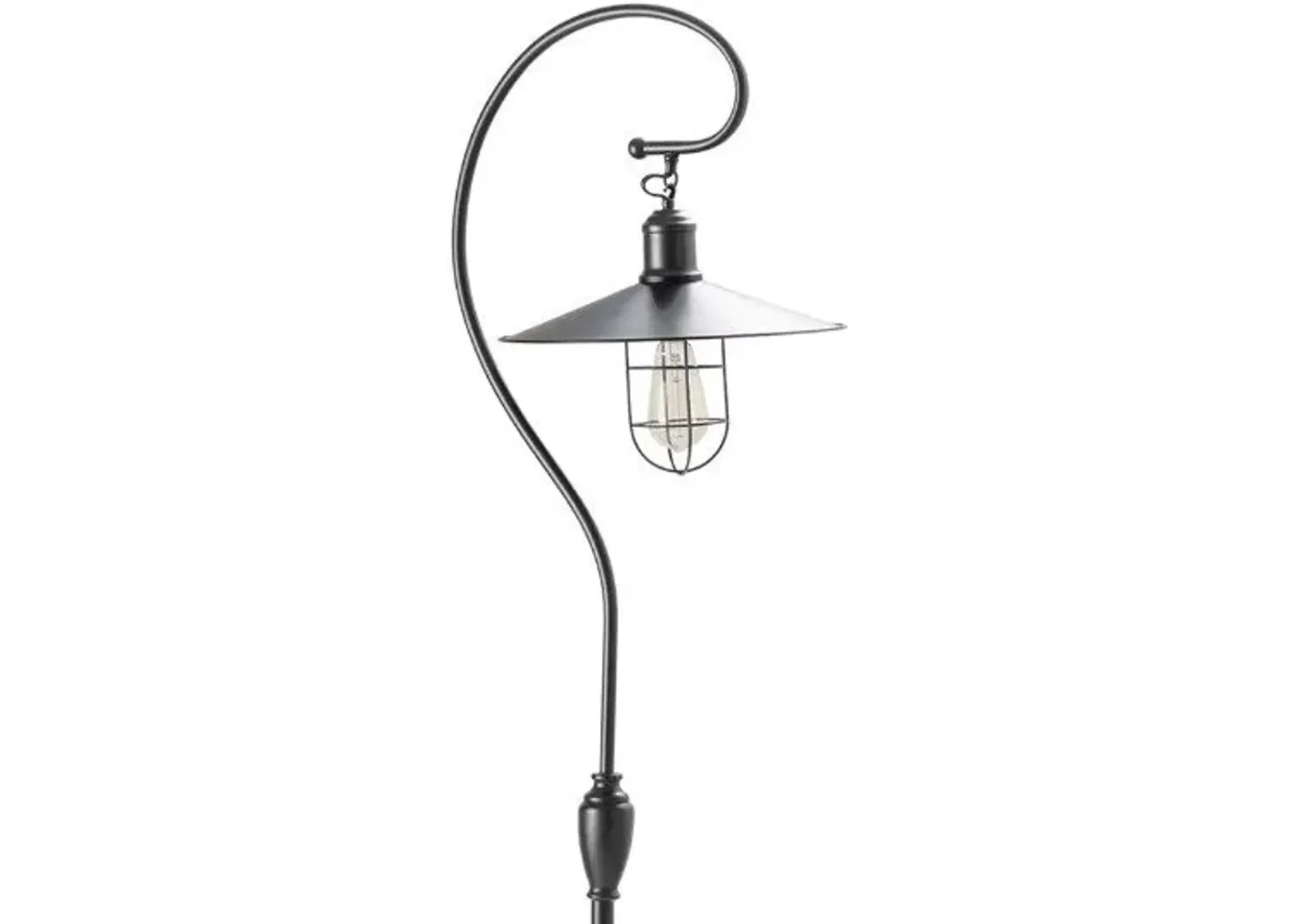 Crestview Harborside Black Floor Lamp