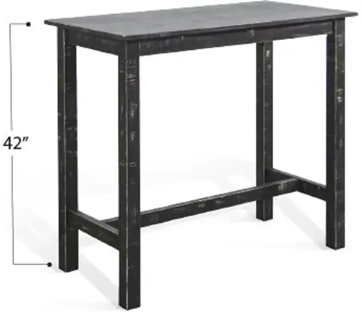 Sunny Designs Marina Black Sand Pub Table