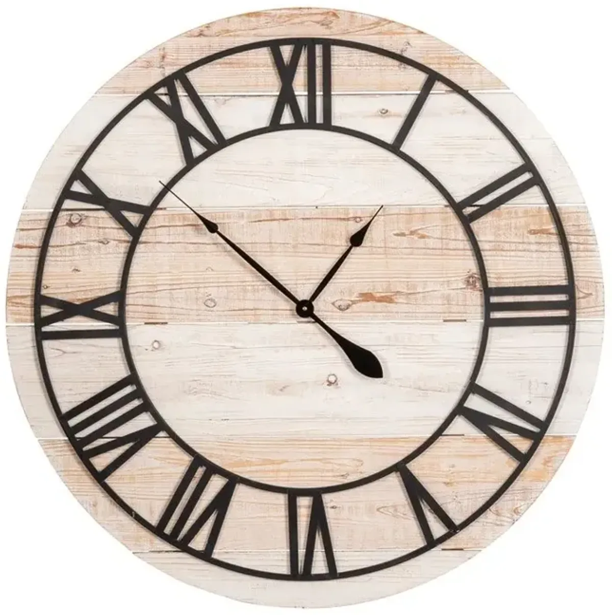 Crestview Occasional Time Multi-Colored Wall Clock