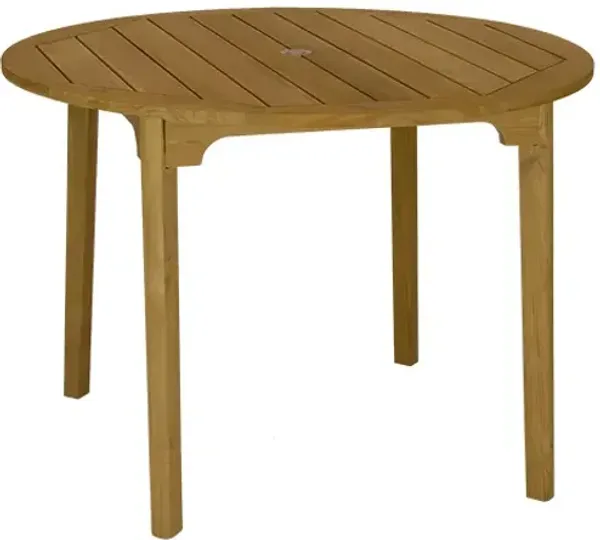 Royal Teak Admiral Outdoor Round Counter-Height Table