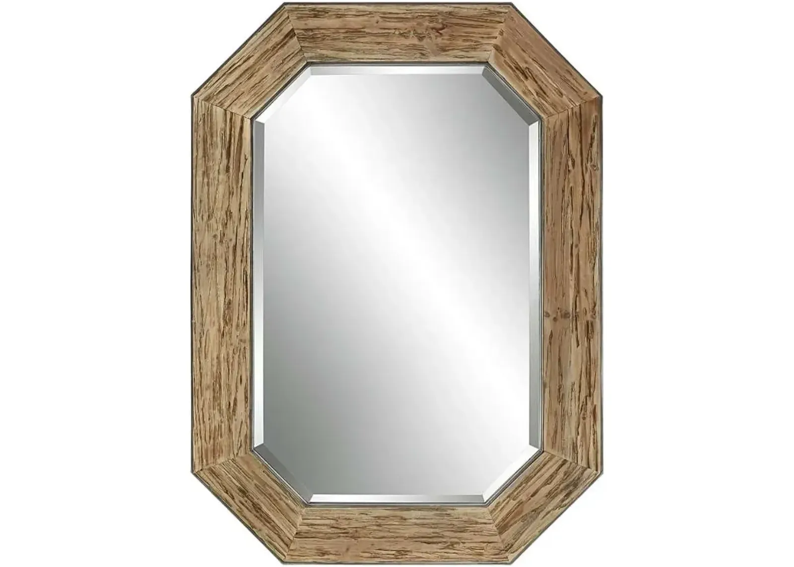 Uttermost Siringo Natural Rustic Octagonal Mirror