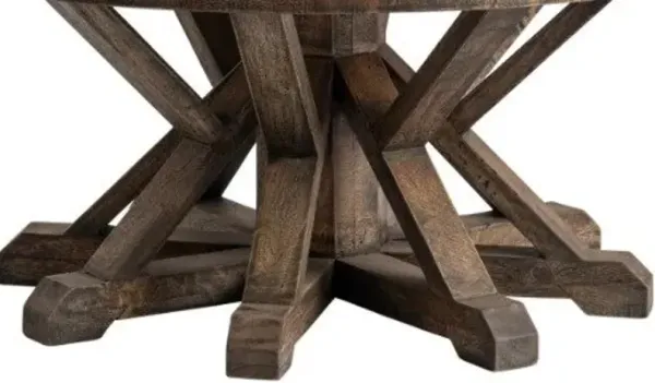 HAMILTON DARK BROWN COCKTAIL TABLE