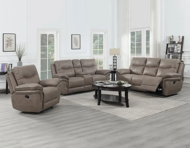 ISABELLA MANUAL GLIDER RECLINER SAND