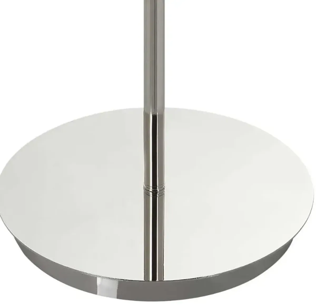 Uttermost Exposition Nickel/White Floor Lamp