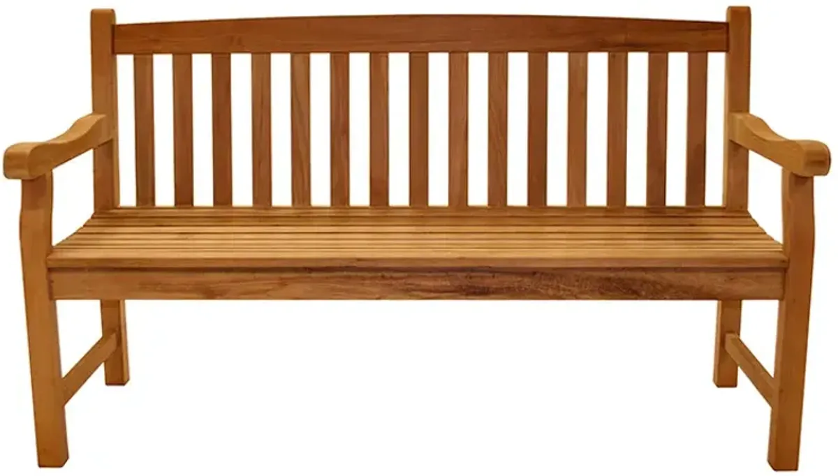 CLASSIC OUTDOOR THREE-SEATER BENCH