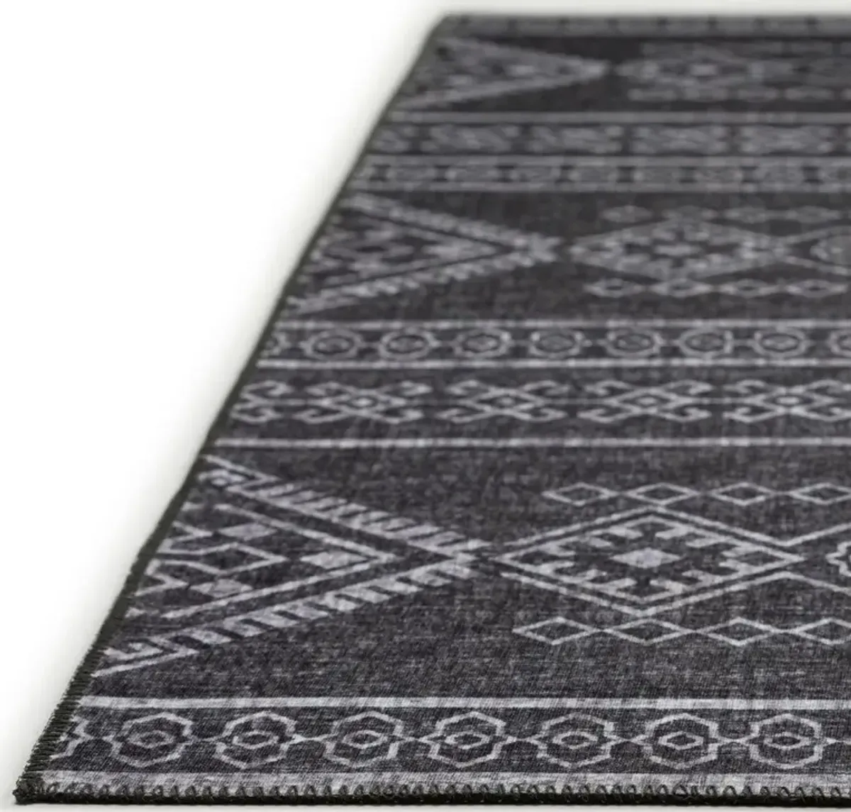 Dalyn Elegant Midnight Geometric 5'X8' Area Rug