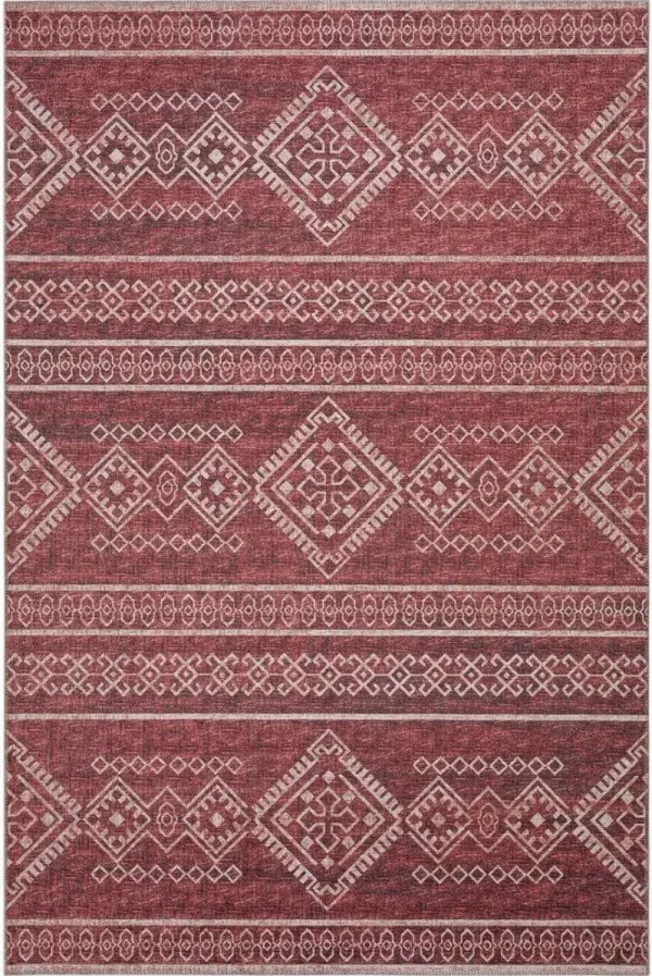 Dalyn Traditional Tribal Motif Paprika 5'X8' Area Rug